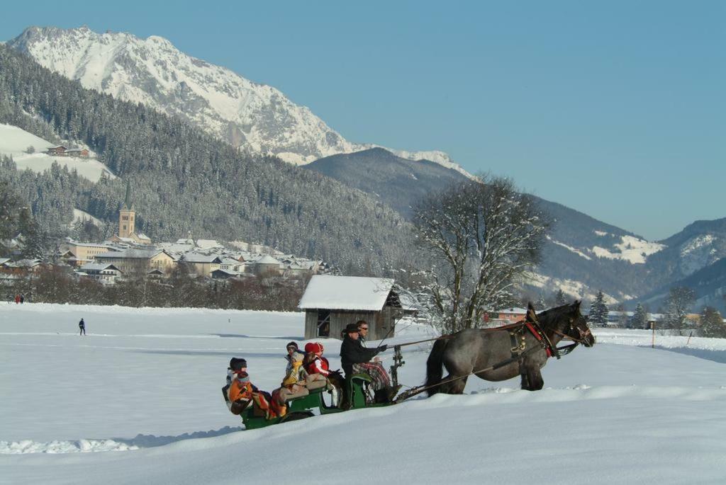 Appartement Althuber Eben Im Pongau Esterno foto